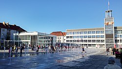 Koszalin Rynek Staromiejski w 2014 roku